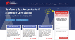 Desktop Screenshot of marineaccounts.com